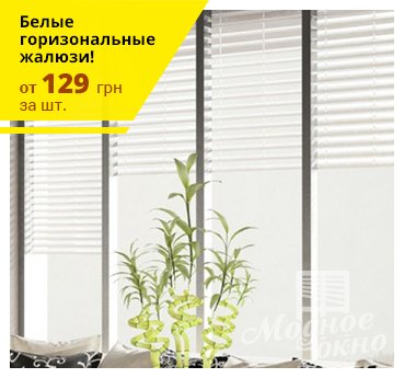 Горизонтальні жалюзі ᐉ Жулин 